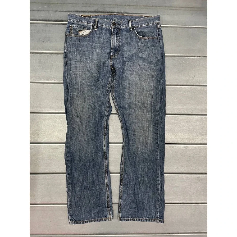 Levis‎ 559 Jeans Mens 36x32 Blue Medium Wash Denim Relaxed Straight